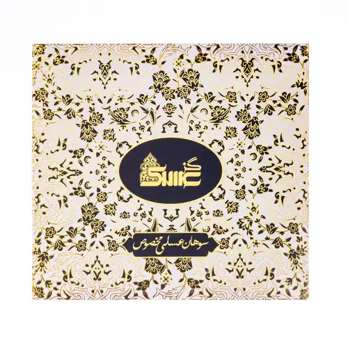 سوهان عسلی لقمه مخلوط (پسته و بادام) (400 گرم)